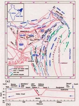 tectonic map